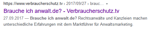 Texte für Rechtsanwälte